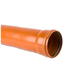 This underground drain pipe has an outside diameter of 110mm and is 6 metres in length. It is designed for both foul and surface water applications in housing, industrial, commercial and Highway Drainage.