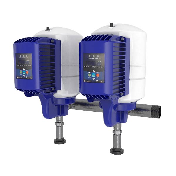 Flyvar Compact Single Booster Set with 1000-litre capacity, featuring a single pump for efficient water pressure boosting in a compact design, ideal for residential & light commercial applications.