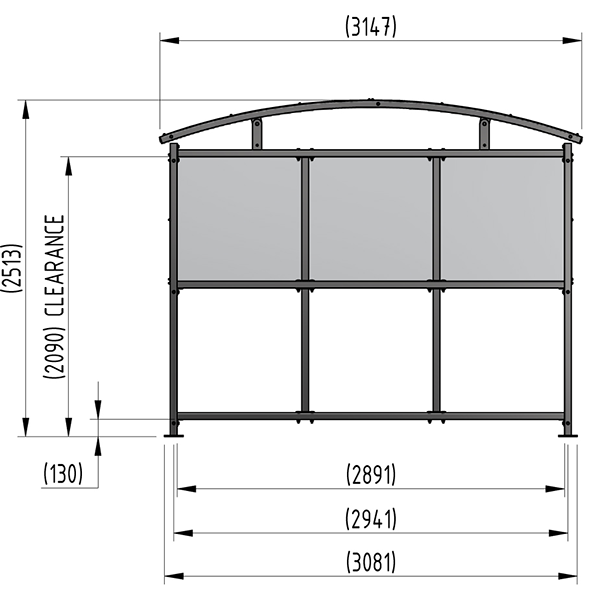 he Inglewood Smoking Shelter is ideal for providing a designated smoking area in a wide number of applications. It is free-standing and open fronted, designed to be assembled on site.

Made from galvanised mild steel, this smoking shelter is complete with a 4mm UV stabilised PETG roof. All with 3m width. Bolt down as standard. Extension bays also available.

Suitable for:

Workplaces
Public buildings
Transportation hubs
Hotels