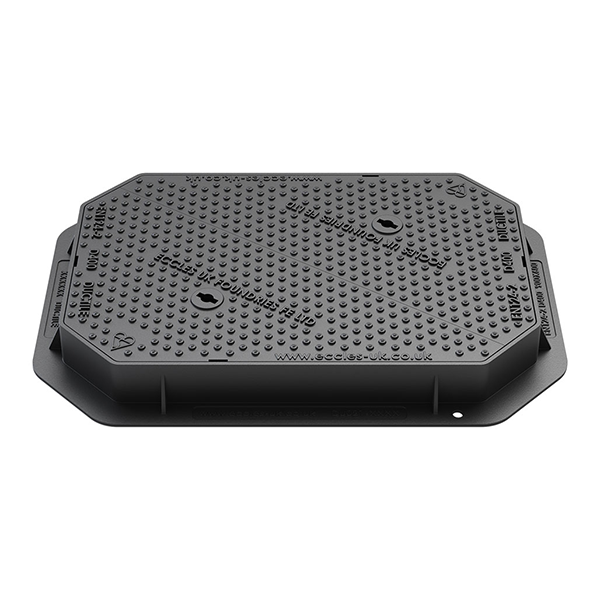 Offering the ideal solution for underground drainage projects where durability, safety and longevity are key requirements with Eccles MaxiGrip range. This range of manhole covers are manufactured from durable ductile iron and engineered for a highly reliable performance where cars and lorries have access.