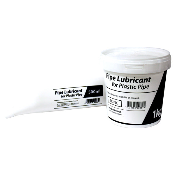 Pipe lubricant for easing pipe installation and ensuring smooth connections in drainage and piping systems.