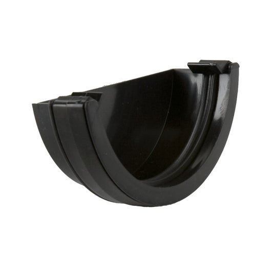 An external stopend component to fit 112mm Roundstyle uPVC gutter.

Available in: Black, Grey, White, Brown, Arctic White and Anthracite Grey.