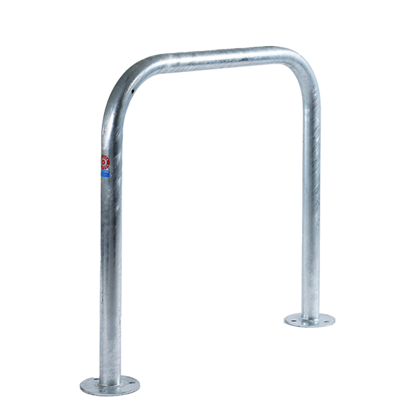 Its innovative tubular design allows bikes to be secured by the frame, wheels and forks. The 48mm diameter tube size allows for most bike locks to be fitted with ease. The galvanised finish is also corrosion-resistant, meaning it has a long lifespan and increased value for money.