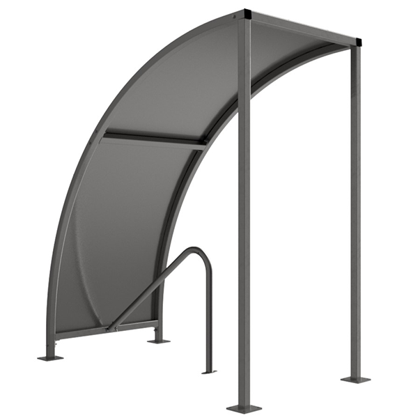 This VS1 Bicycle Shelter Extension Bay is suitable for bicycle storage in many applications. It is designed to accompany the VS1 Bicycle Shelter to extend the overall length to the desired amount. It is lightweight, free-standing and side sided, which makes on-site assembly quick and simple. Supplied with a galvanised sheet roof with open ends.