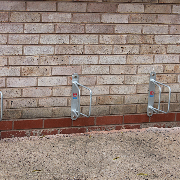 This product is ideal for cycle parking, and can easily be bolted to the wall. This provides a safe and secure area for bike storage, as well as providing a cost-effective solution.

Made from galvanised steel for longevity and durability. Each cycle rack should be at least 610mm apart to allow for easy cycle parking.

345mm x 90mm x 212mm

12mm diameter bar

90 degrees to wall